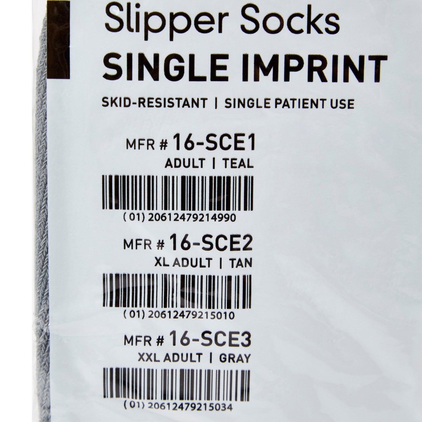 SLIPPER, TERRY ECONOMY SNGL THREAD LF ADLT 2XLG (48PR/CS)