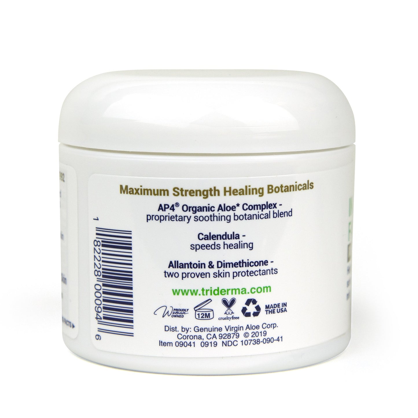 TRIDERMA, FAST HEAL CRM 4OZ (64/CS)