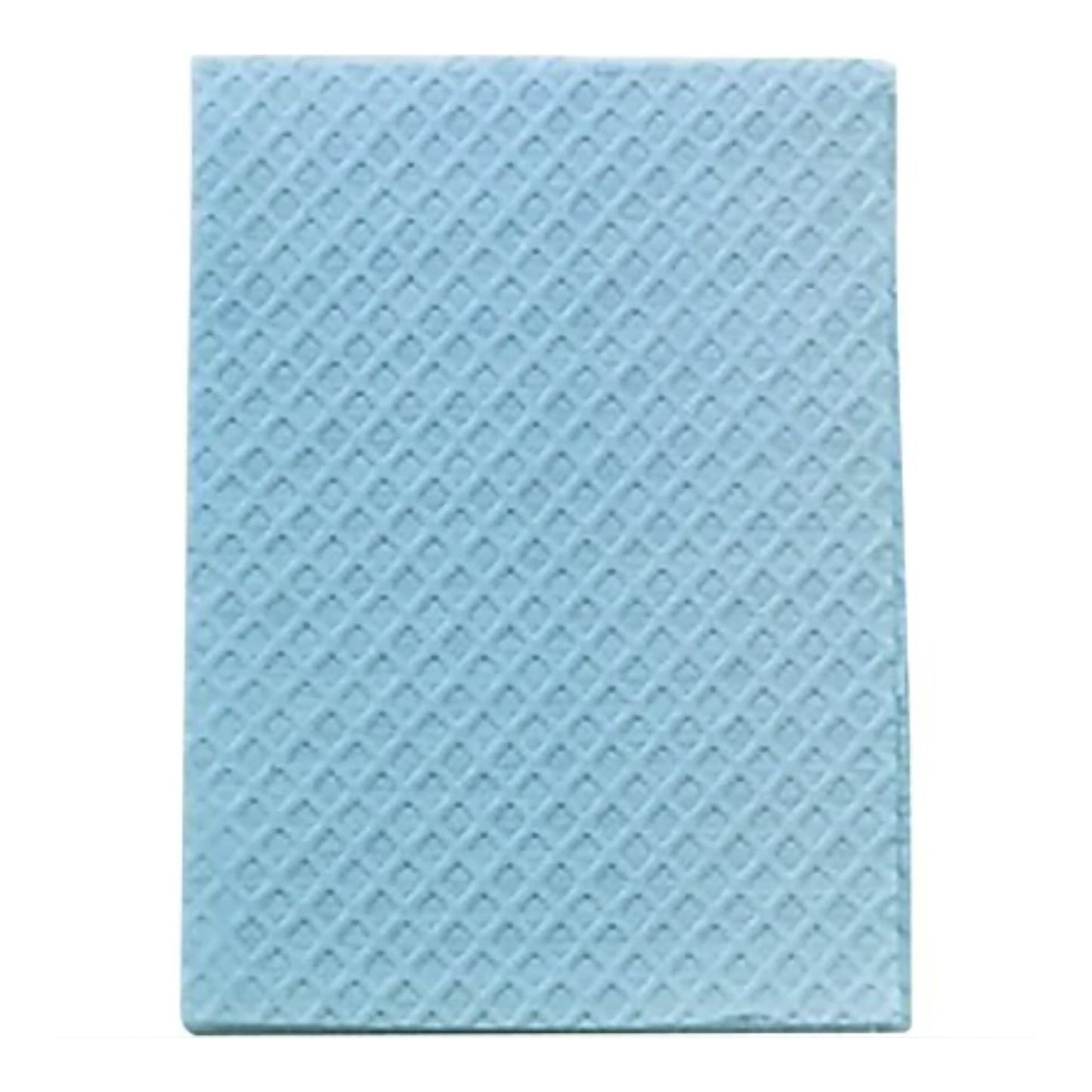 TOWEL, PROF 2PLY POLY BLU 13X18 (500/CS)