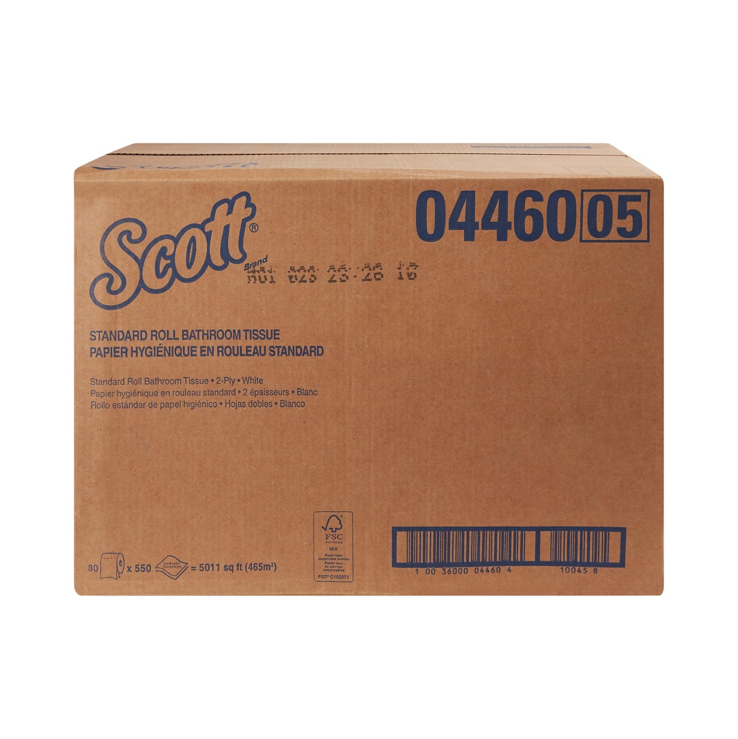 TISSUE, TOILET 2PLY KC PROF SCOTT BRAND (80RL/CS) KIMCON