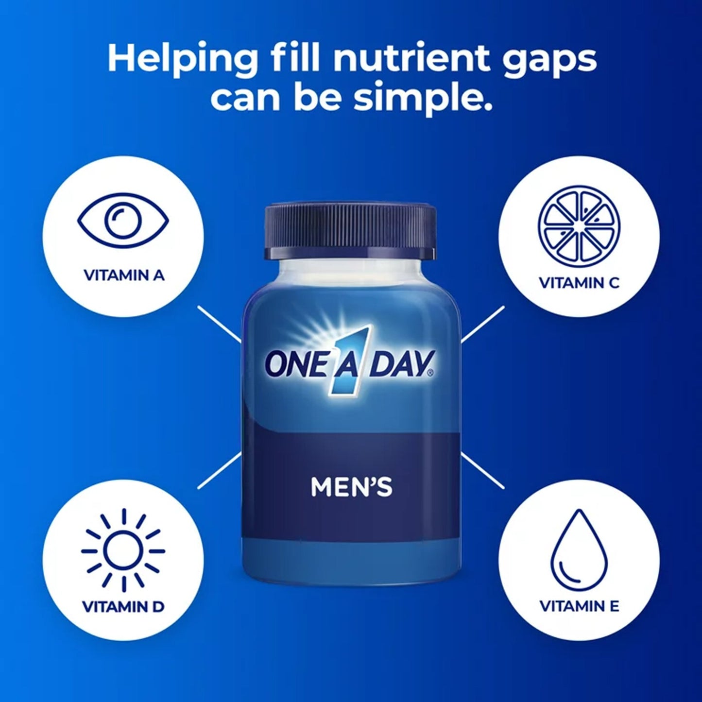 ONE-A-DAY, TAB MENS COMPLETE MULTIVITAMIN (100/BT)