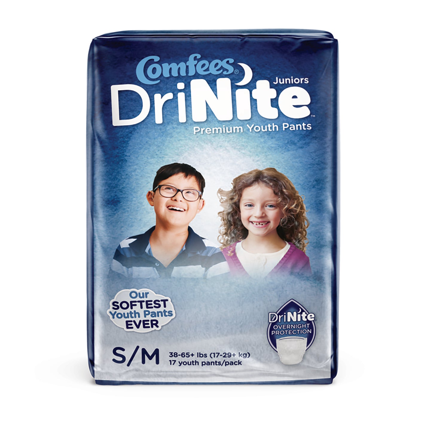 PANTS, YOUTH COMFEES SM/MED (17/BG 4BG/CS)