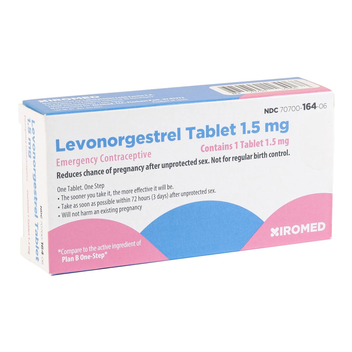 LEVONORGESTREL, TAB 1.5MG