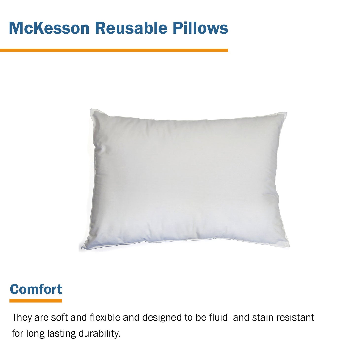 PILLOW, POLY CTN XFULL LOFT WHT 21X27" (12/CS)