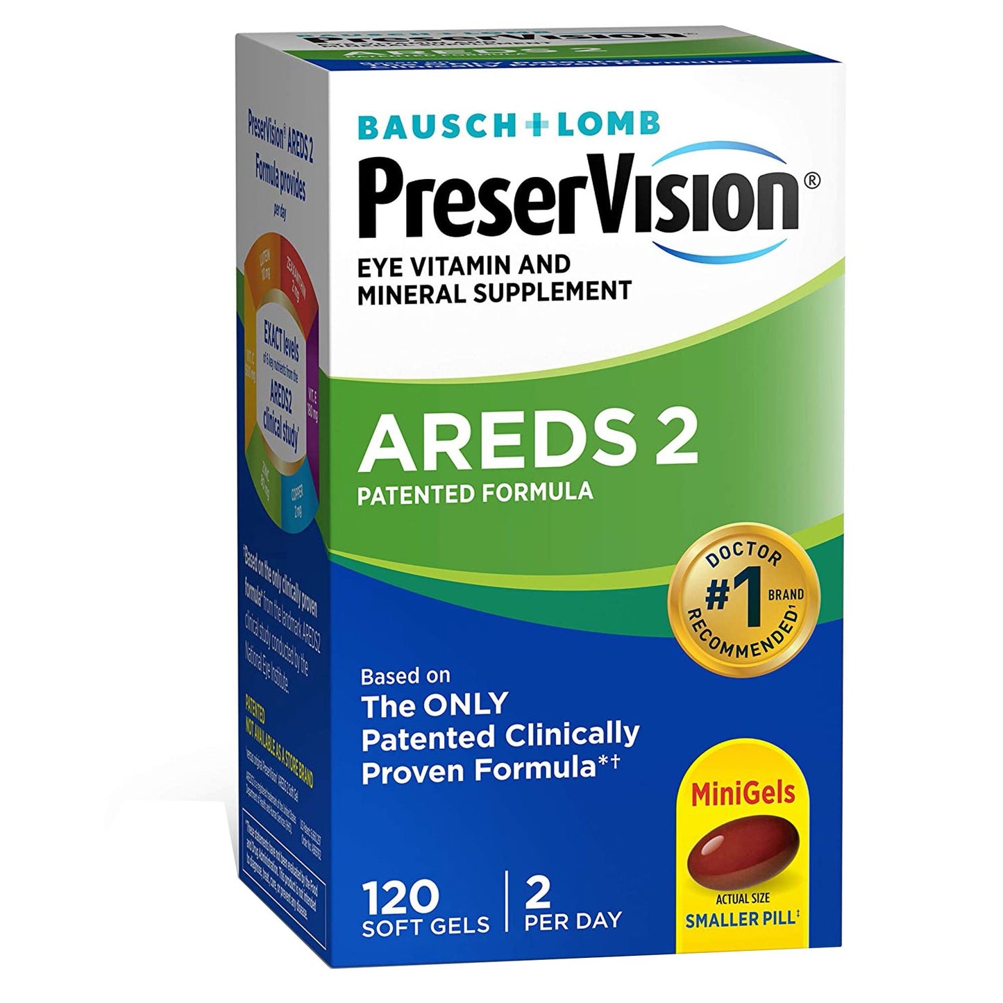 AREDS 2 VIT, SGEL (120/BT)