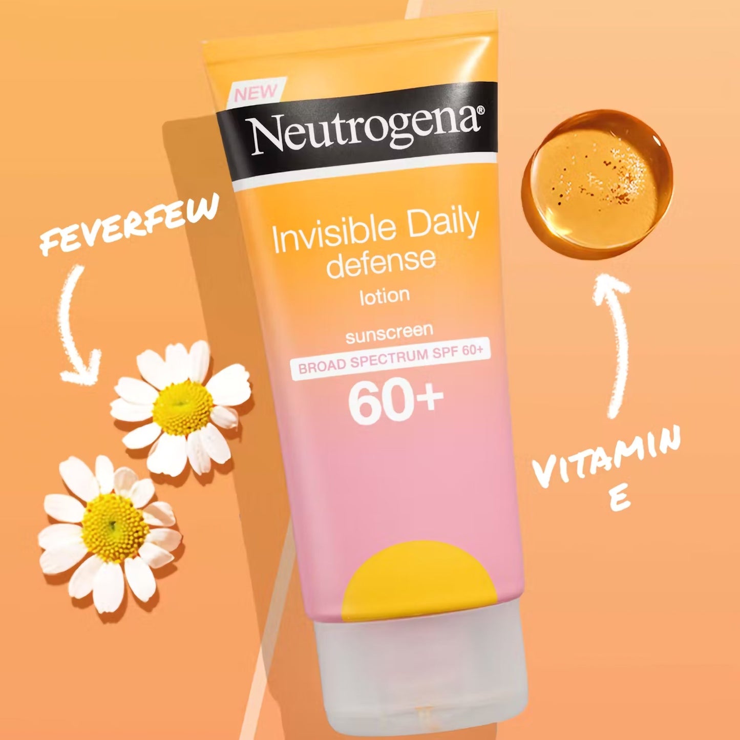 SUNSCREEN, LOT NEUTROGENA INVISIBLE DAILY DEFENSE SPF60+ 3OZ
