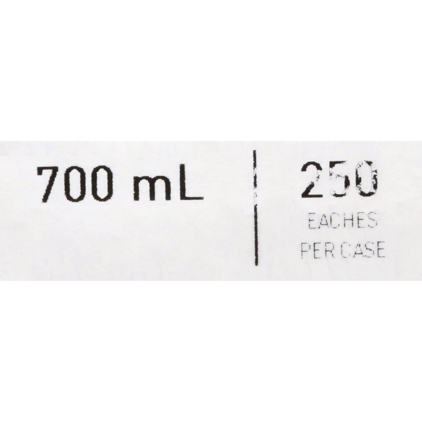 BASIN, EMESIS GRAPHITE 700ML (250/CS)