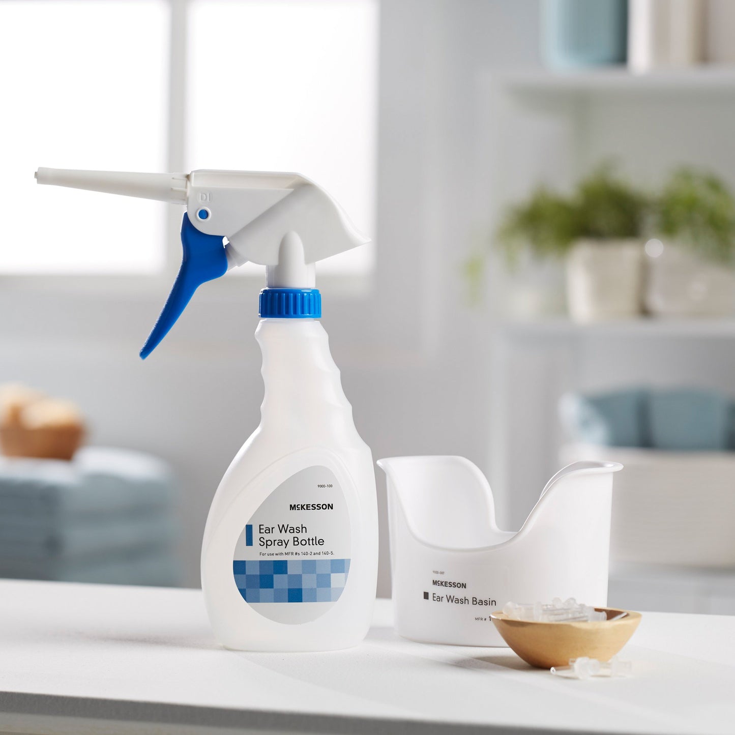 EAR WASH KIT, RIGID TU/BASIN/20 TIPS (1KT/BG 10BG/CS)