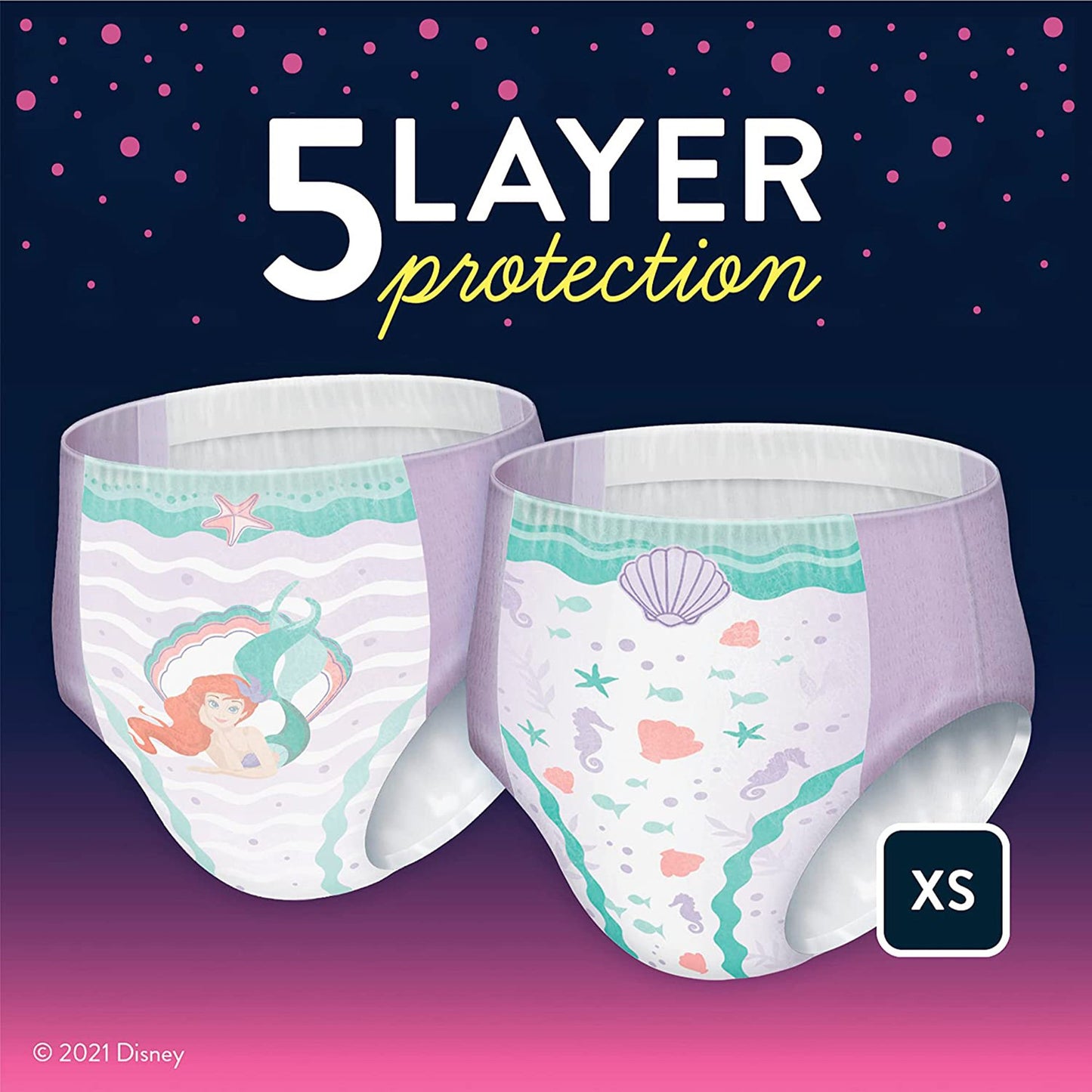 PANTS, INCONT GOODNITES GIRLS YTH XSM (22/PK 2PK/CS)