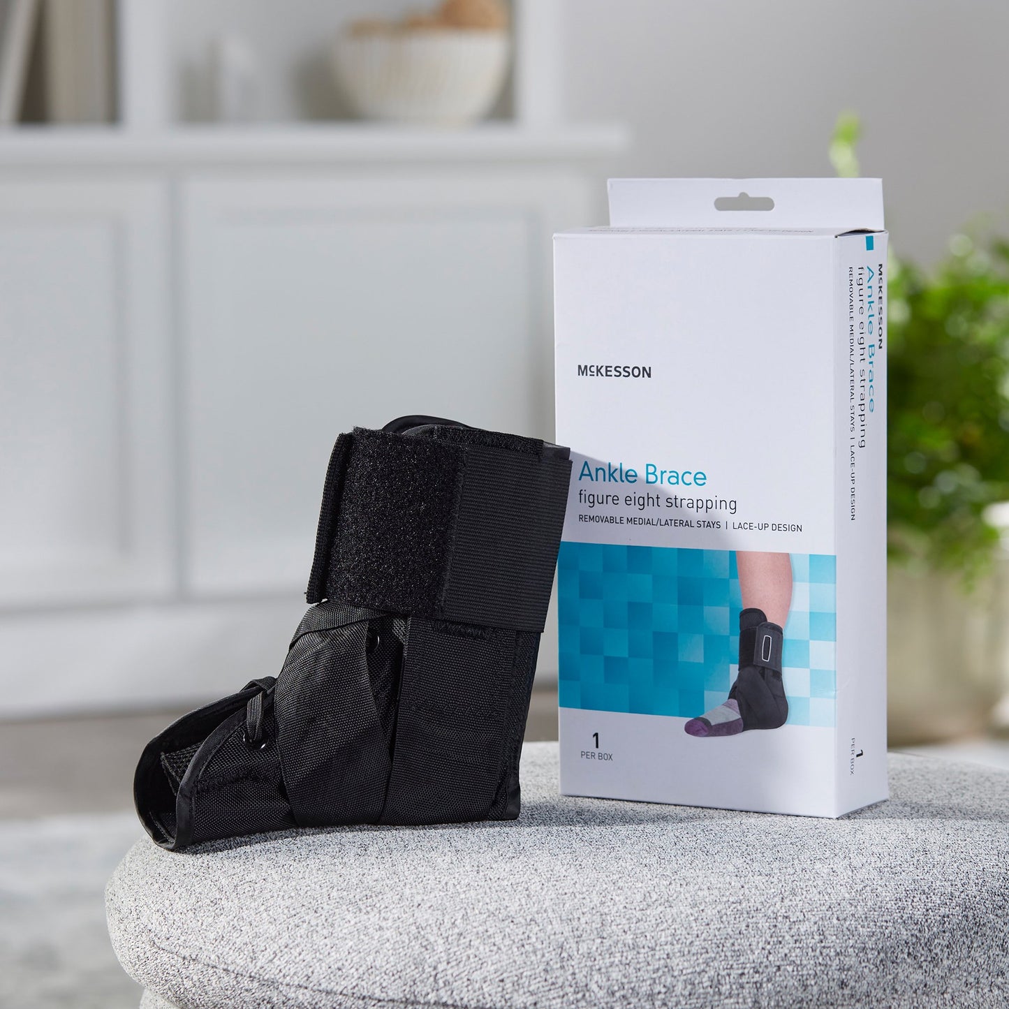 ANKLE BRACE, FIGURE-8 LG