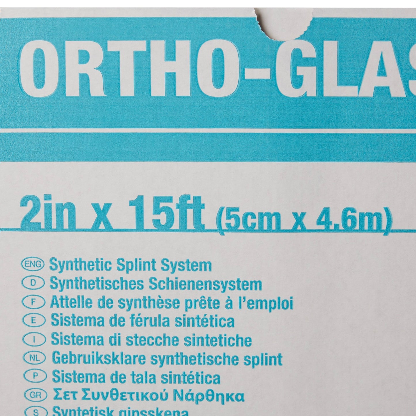 ROLL, SPLINT ORTHOGLASS 2"X15'(2/CS)