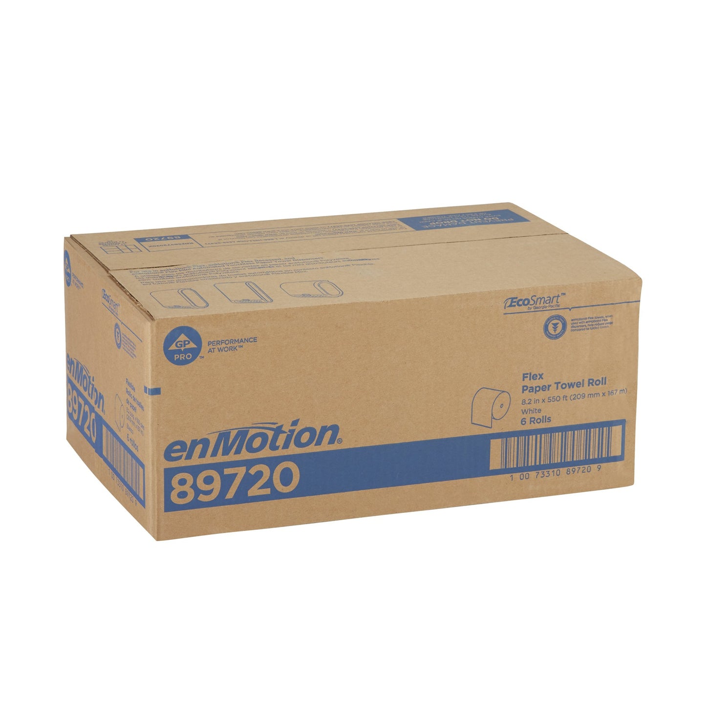 TOWEL, PAPER ENMOTIVE FLEX WHT(6RL/CS)