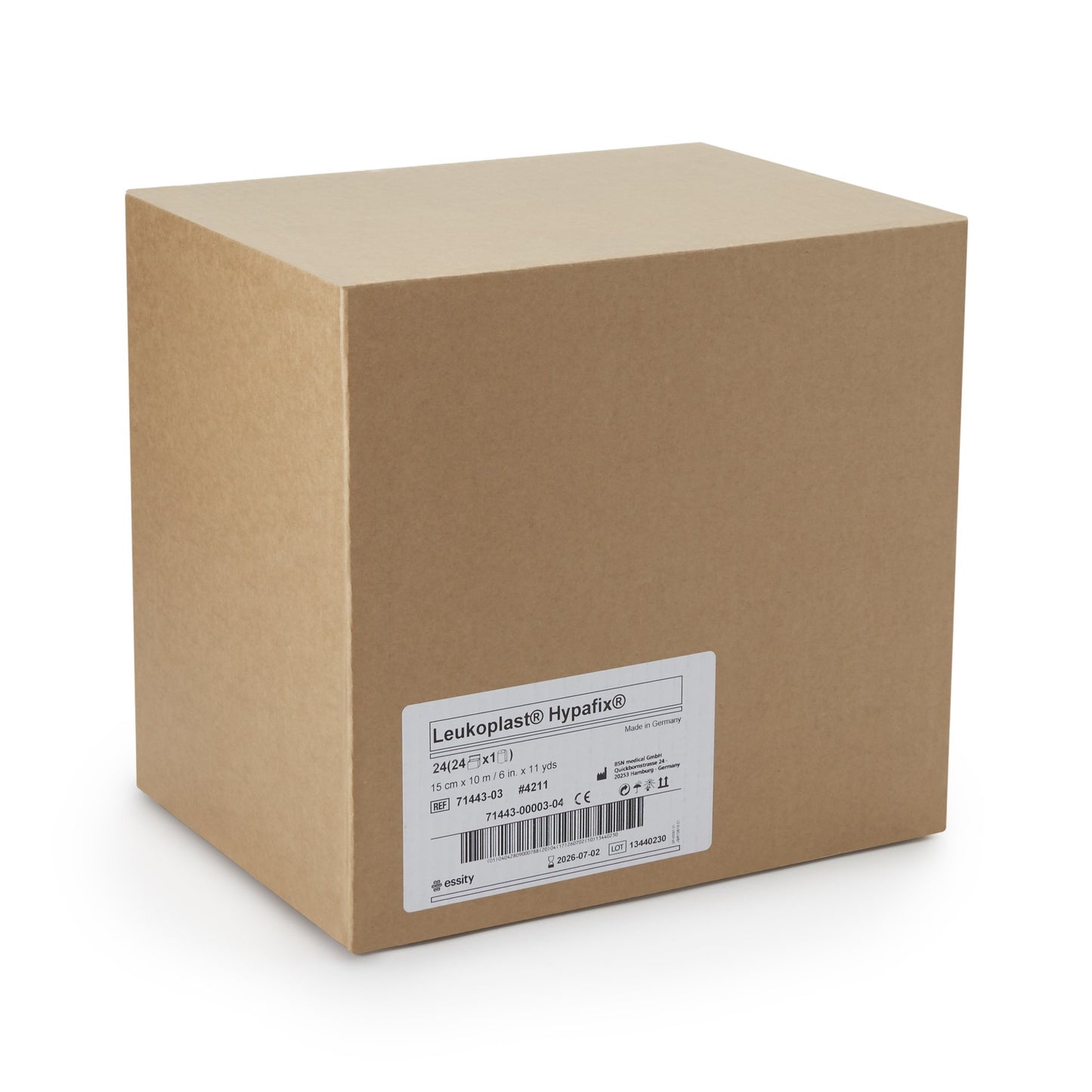TAPE, DRESSING HYPAFIX RETENTION 6"X10YDS (10YD/BX 24BX/CS)