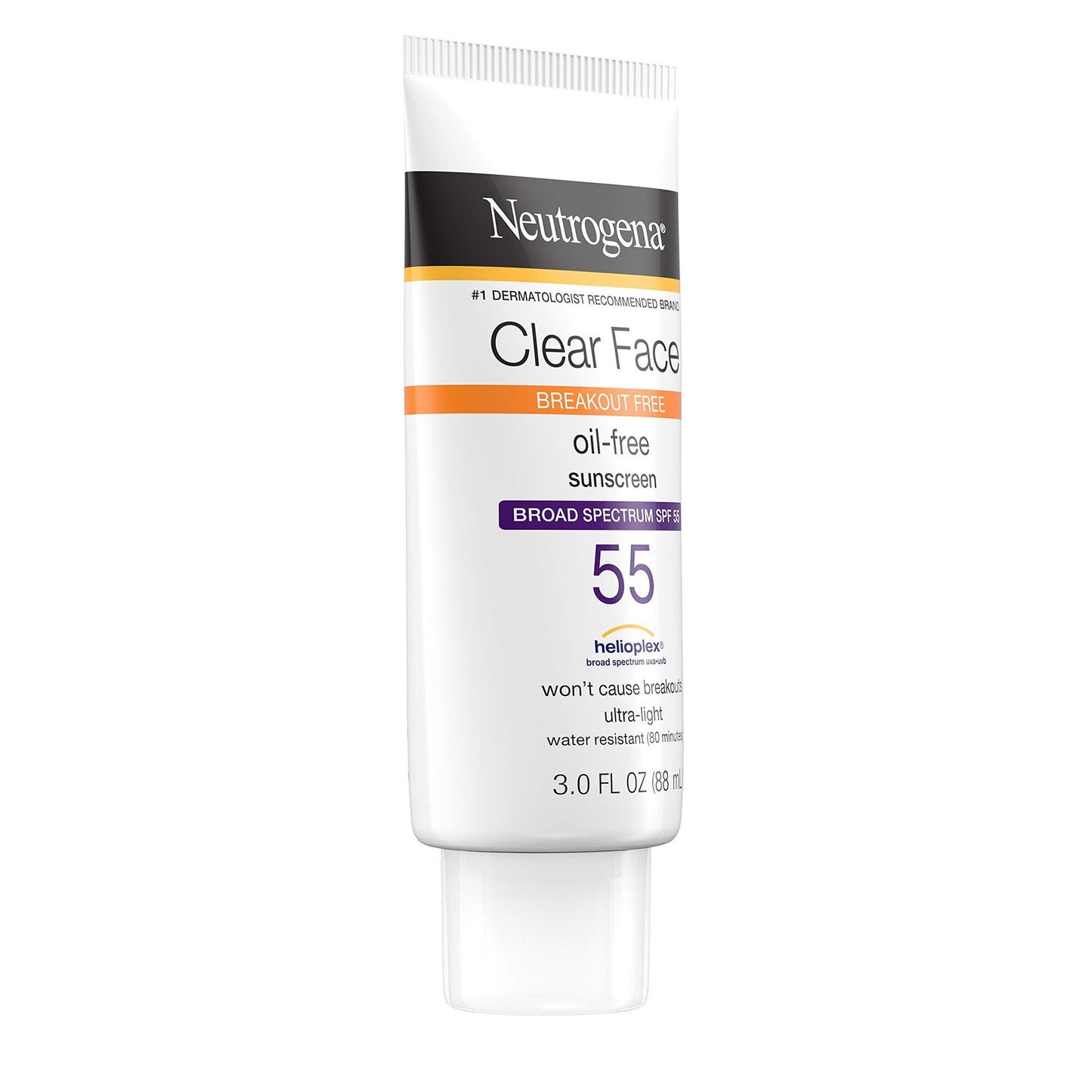 SUNSCREEN, LOT NEUTROGENA CLEAR FACE SPF50 3OZ