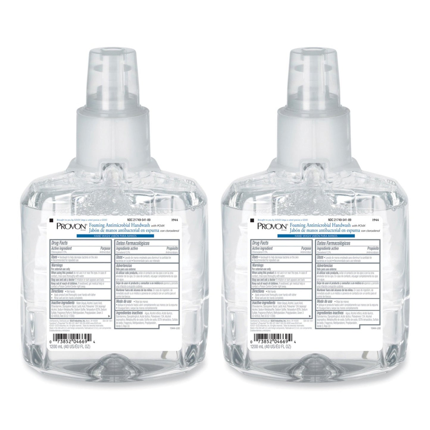 HANDWASH, PROVON LTX FOAM ANTIM 1200ML (2/CS)