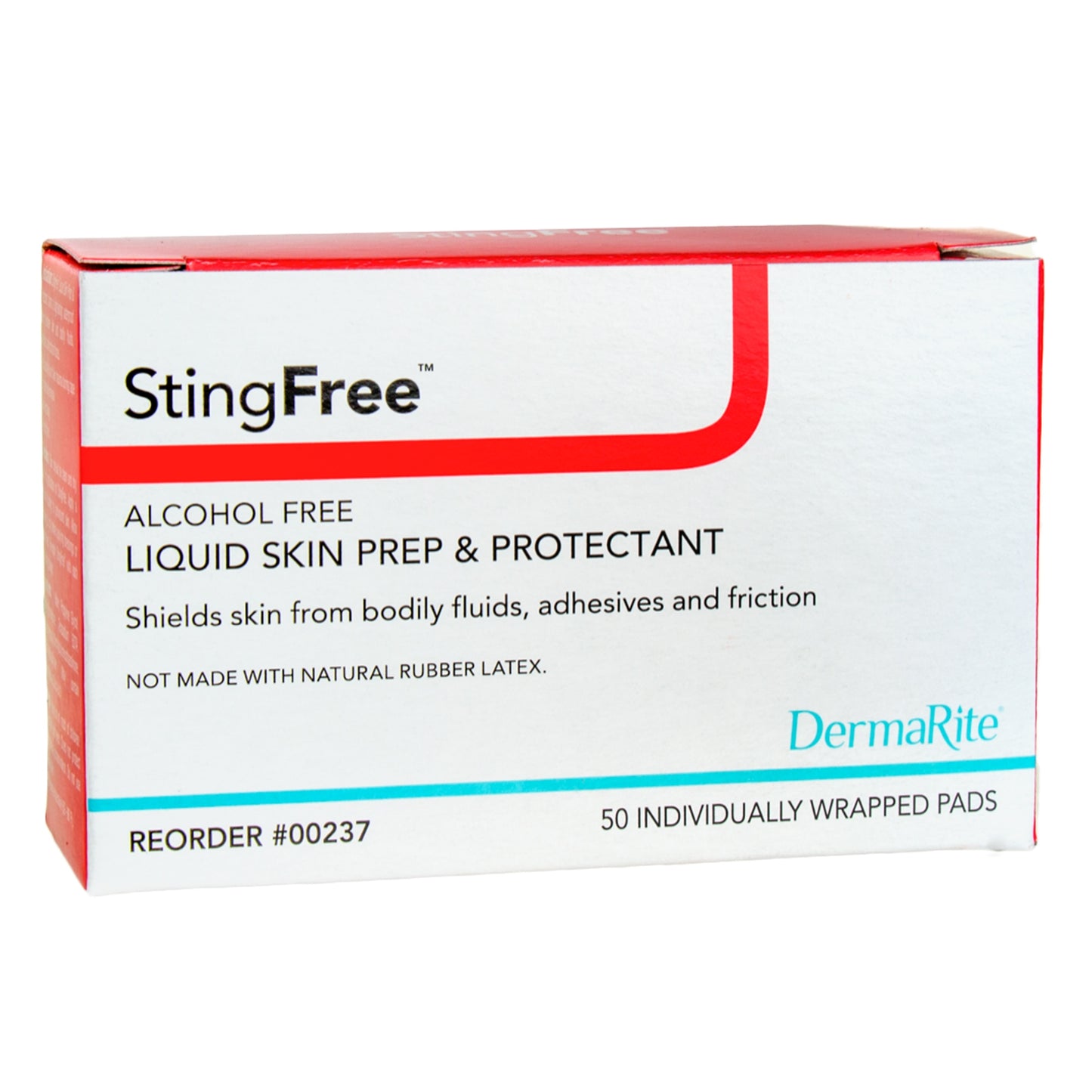 PAD, SKIN WIPE PREP ALC FREE (50/BX 10BX/CS)
