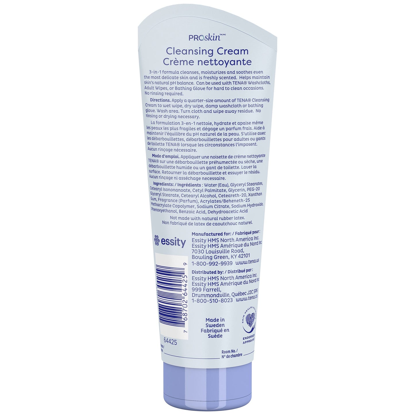 CREAM, CLEANSING SKIN TENA SCNTD TU 8.5FL OZ (10/C SCAPER