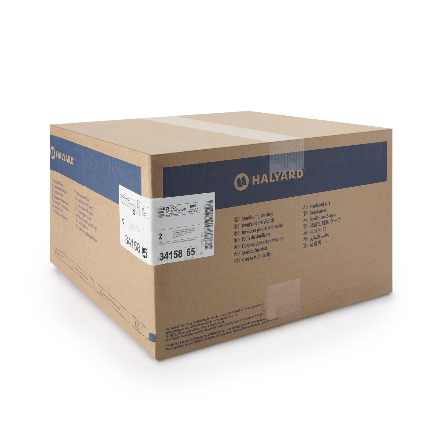 WRAP, STRLZ CSR QUICK CHECK 36X36 (72/CS)
