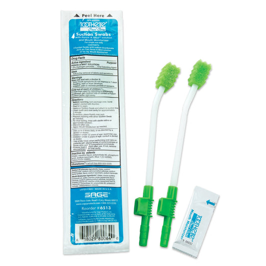 MOUTHCARE KIT, W/SCTN/SWABS (50PK/BX 2BX/CS) EC