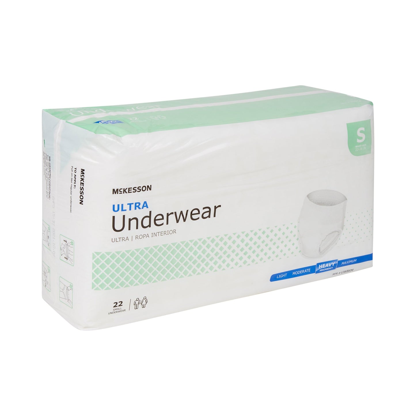 UNDERWEAR, ULTRA SM 22-36 (22/BG 4BG/CS)