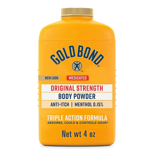 GOLD BOND, PDR MEDICATED ORIGINAL STRENGTH 4OZ