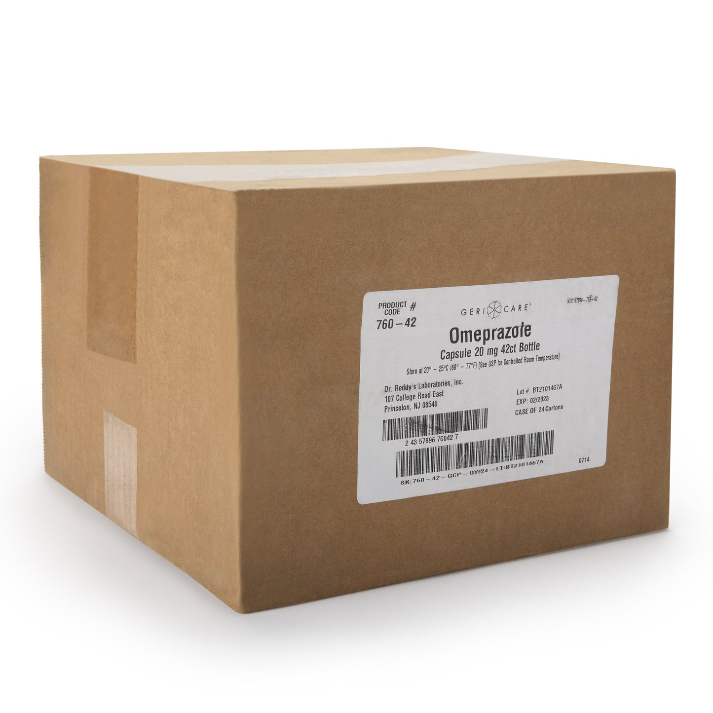 OMEPRAZOLE CAP 20MG 42/BX DELAYED RELEASE 24BX/CS