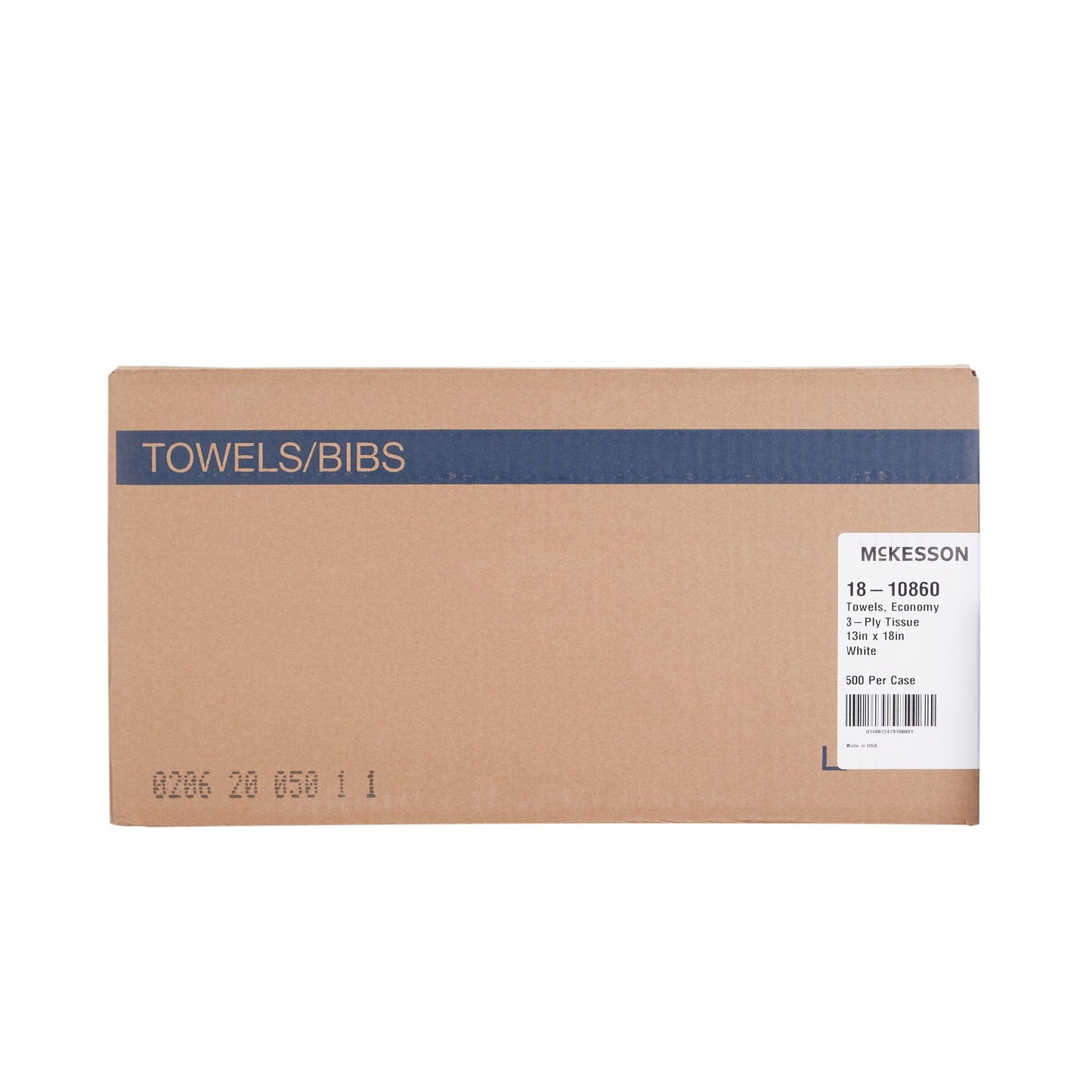 TOWEL, PRO 3PLY WHT 13X18 (500/CS)