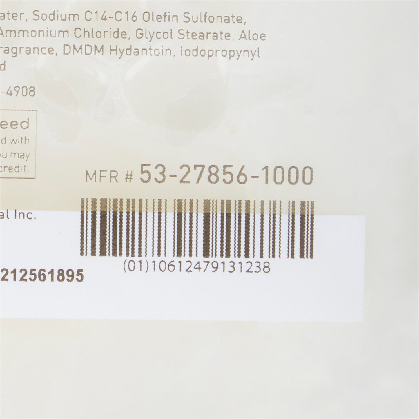 SOAP, GENTLE LOTION DISC 1000ML (10/CS)