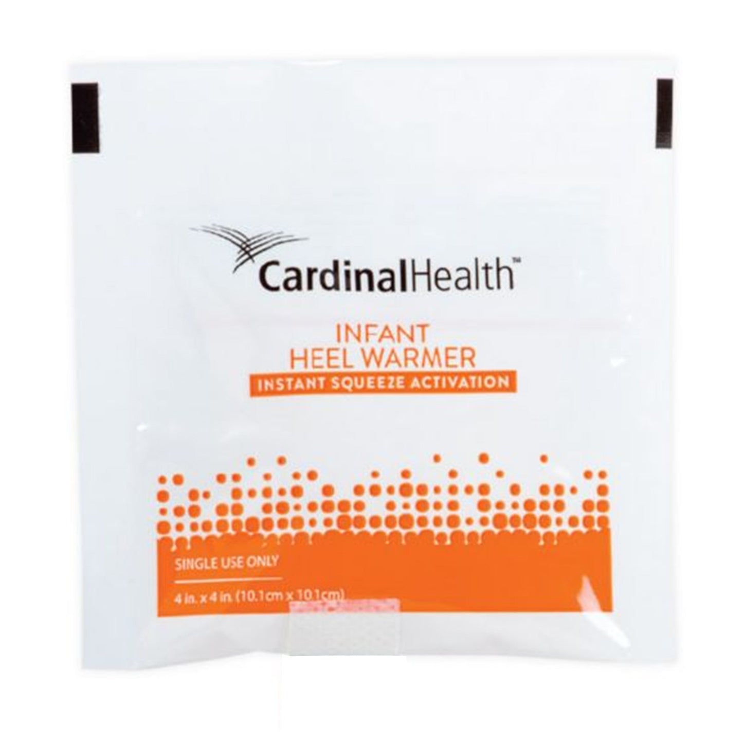HEEL WARMER, W/TAPE INF (25/BX4BX/CS)