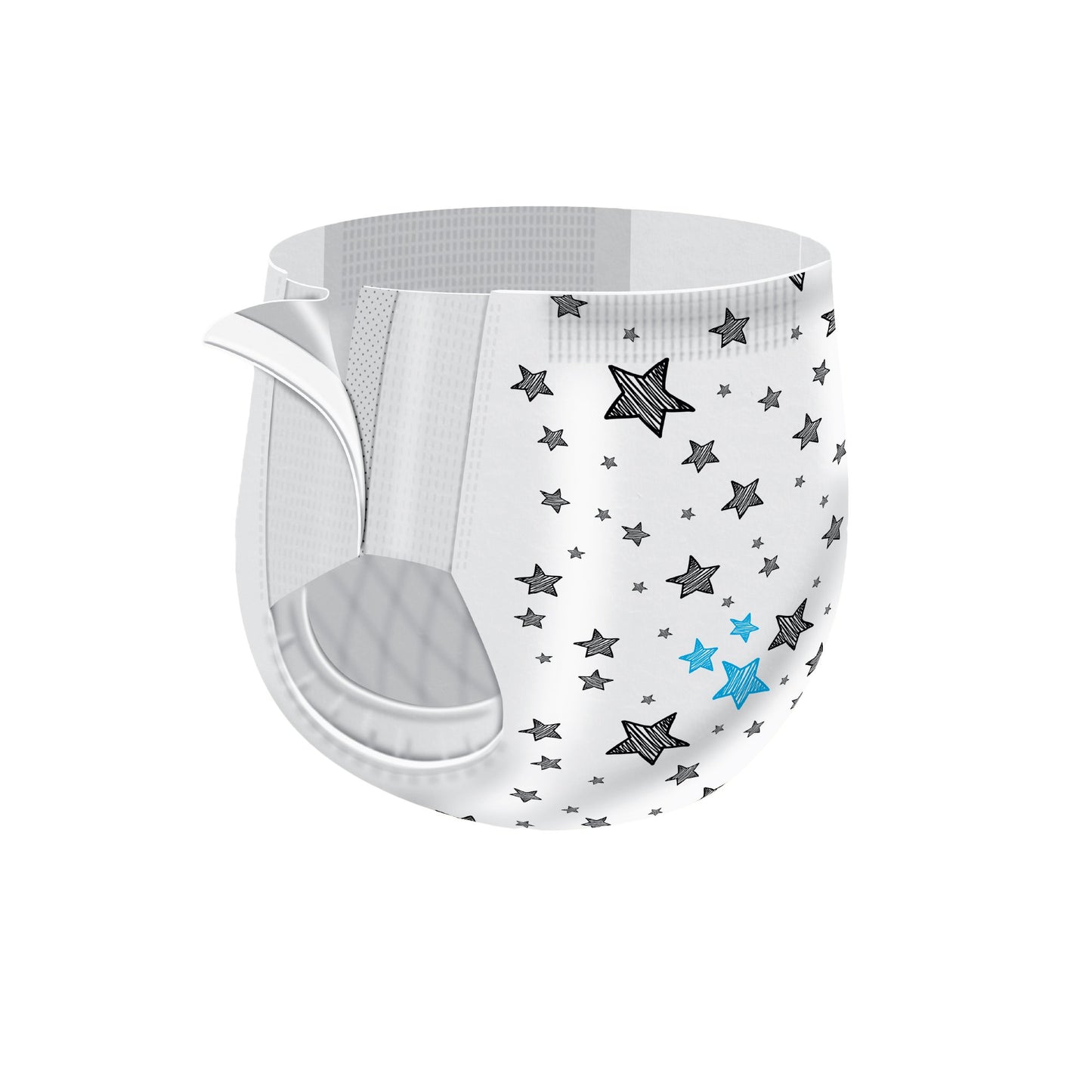 DIAPER, INCONT CUTIE PANTS LG 3-4T (23/PK 4PK/CS)