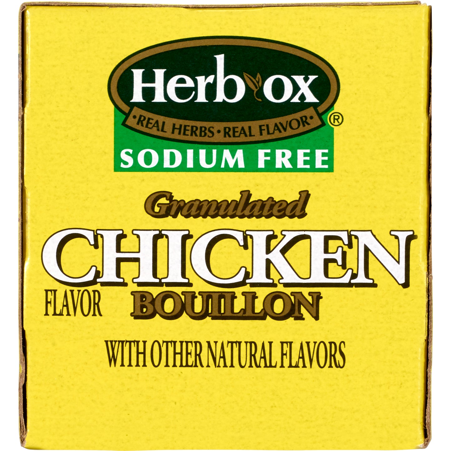 BROTH, CHICKEN BOUILLON SODIUMFREE HERBOX (50/BX 6BX/CS)