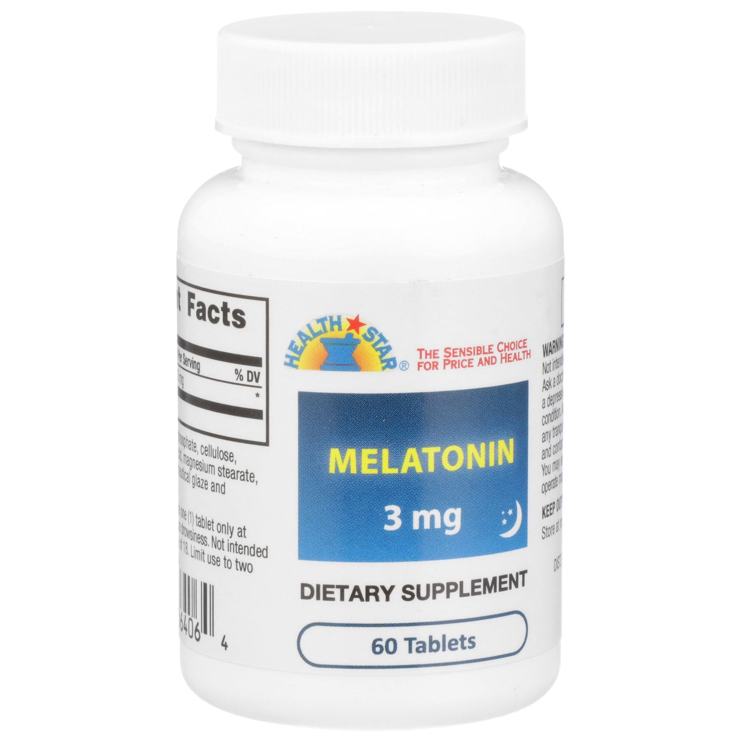 MELATONIN, TAB 3MG (60/BT 12BT/CS)