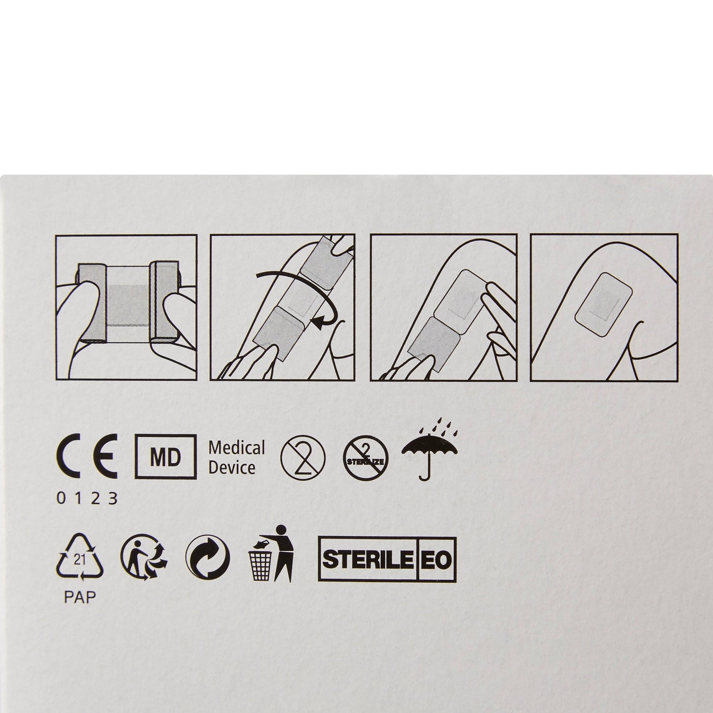 DRESSING, ADH COSMOPOR STR 2"X2.8" (50/BX 20BX/CS)