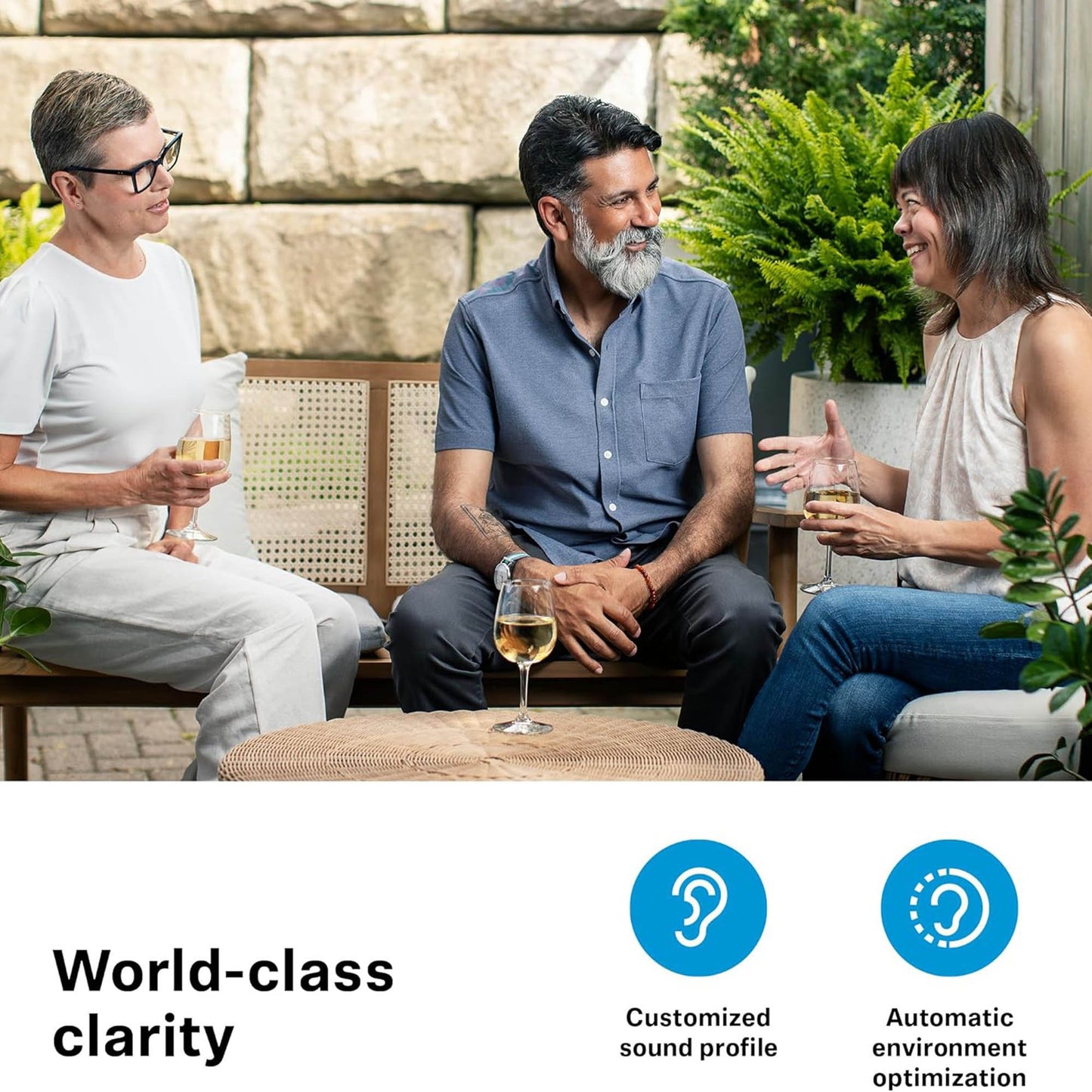 AID, HEARING SENNHEISER OTC ALL-DAY CLR (6/BX/CS)
