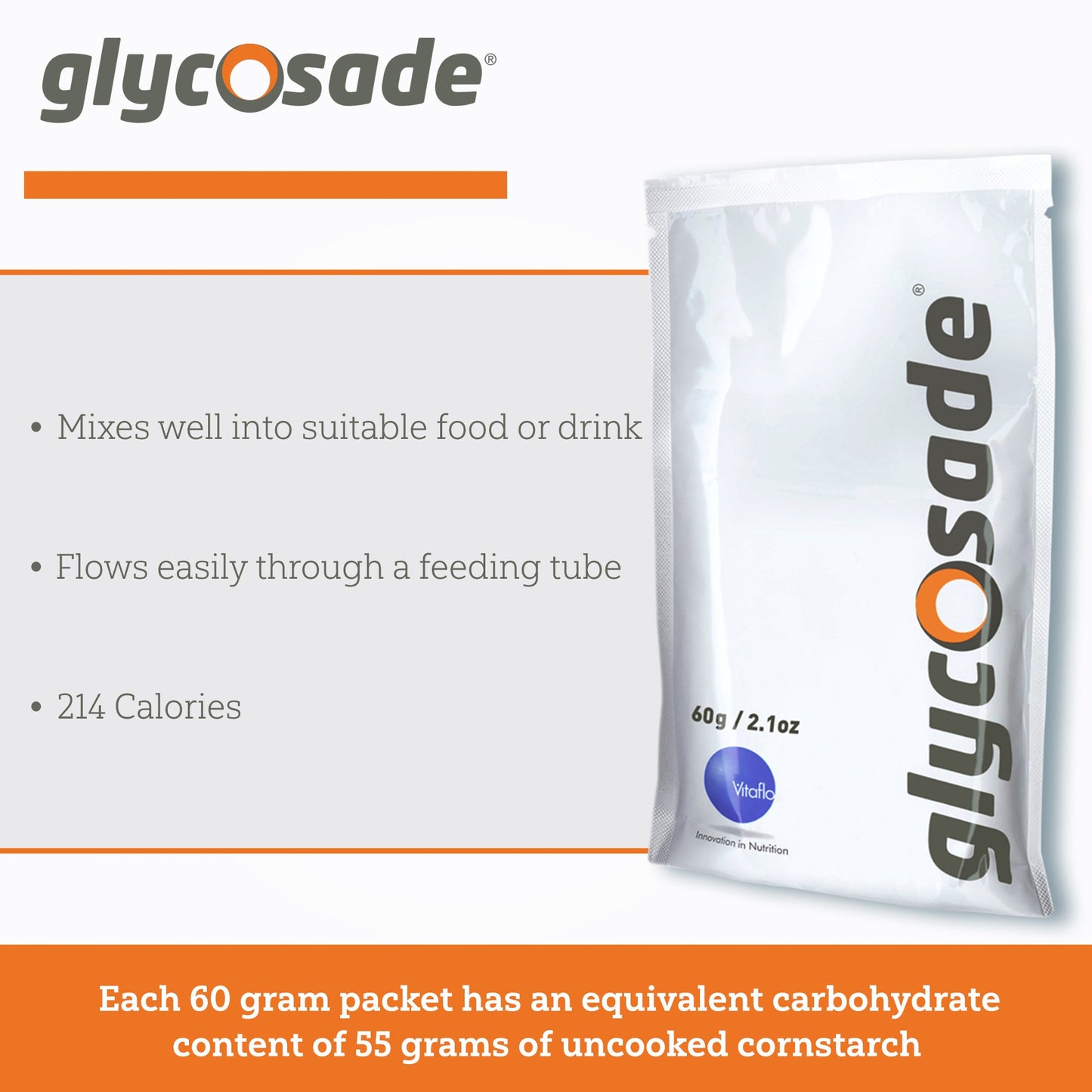 GLYCOSADE, PACKET 60GM (30/BX)