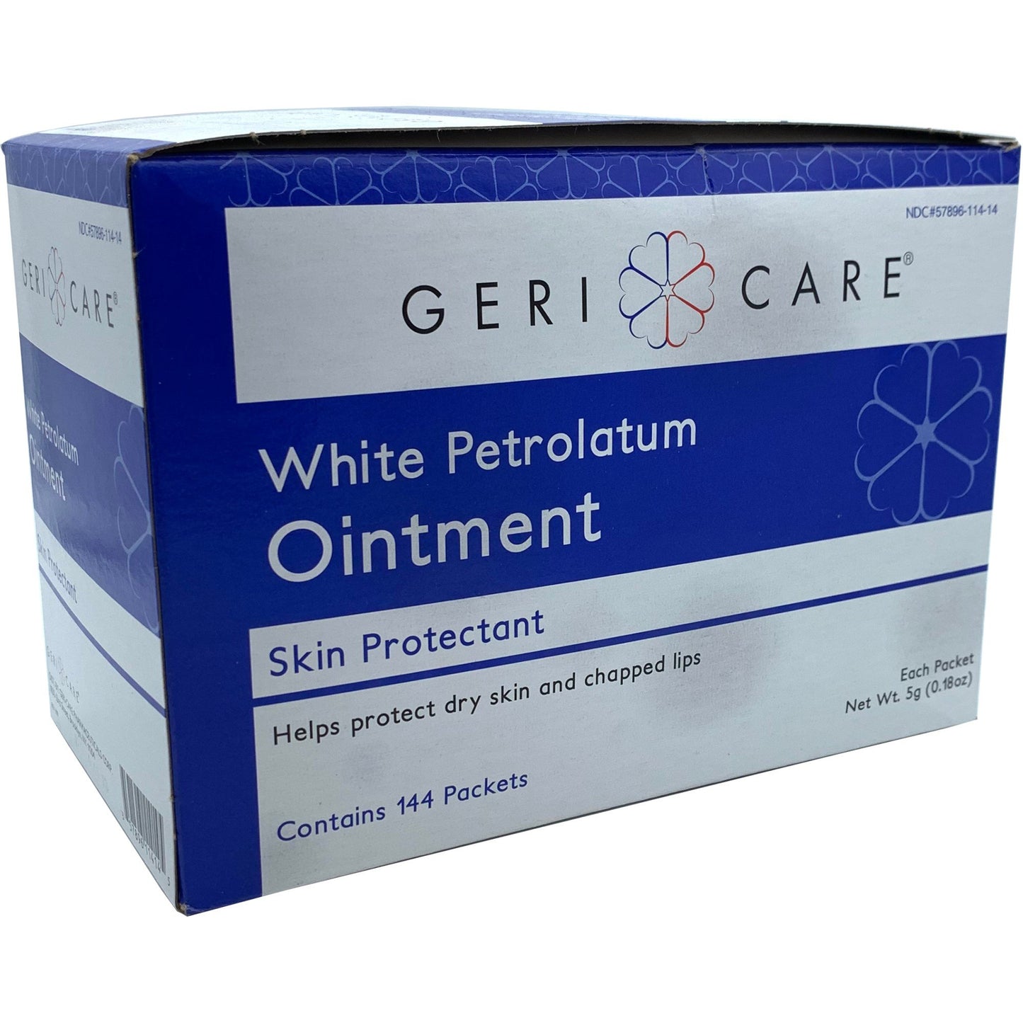 PETROLATUM, JELLY WHT 5GM (144/BX 6BX/CS)