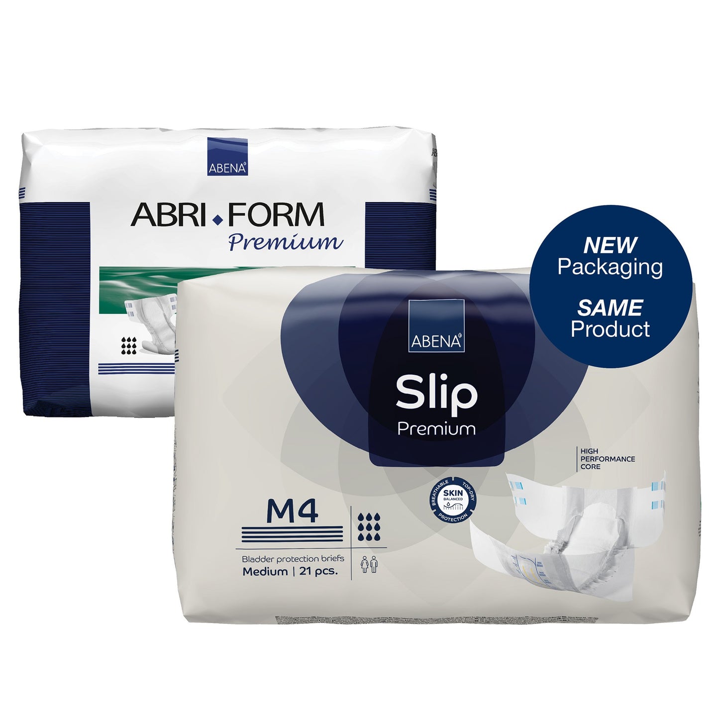 BRIEF, INCONT ABENA SLIP PREM ADLT M4 MED (21/PK 4PK/CS)