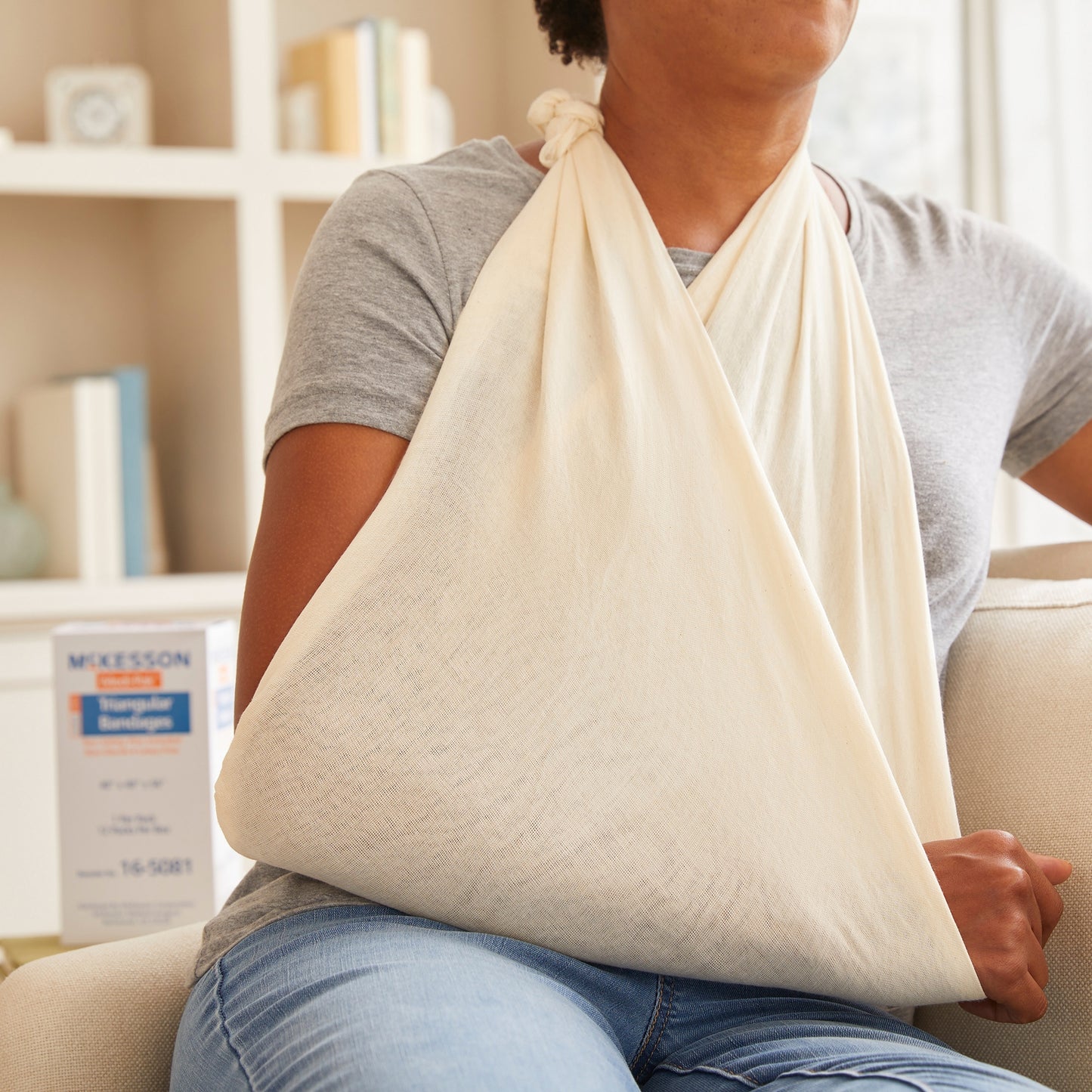 BANDAGE, TRIANGULAR LF 40"X40"X56" (12/BX 6BX/CS)