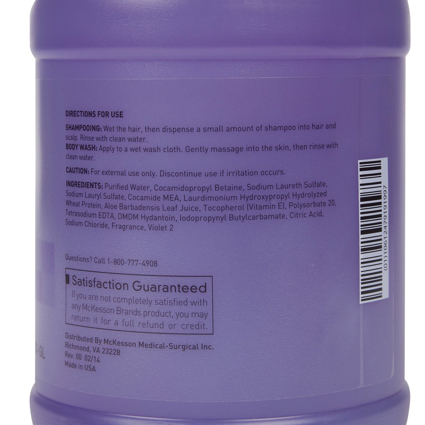 SHAMPOO. HAIR/BODY TEARLESS LAV GL (4/CS)