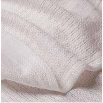 BLANKET THERMAL 66X90 WHT