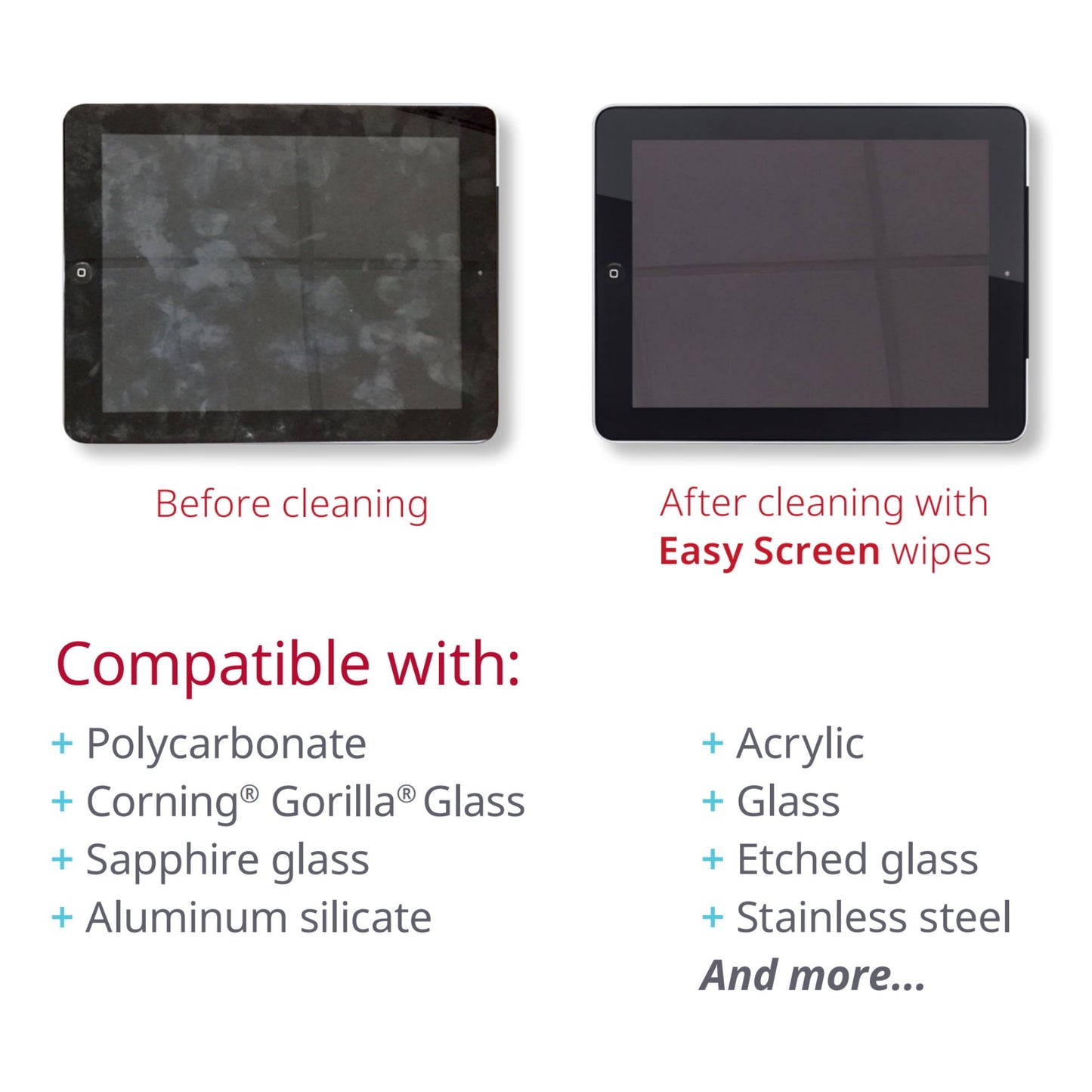WIPE, SCREEN CLEANSING EASY SCREEN IND PACKET (50/BX 10BX/CS