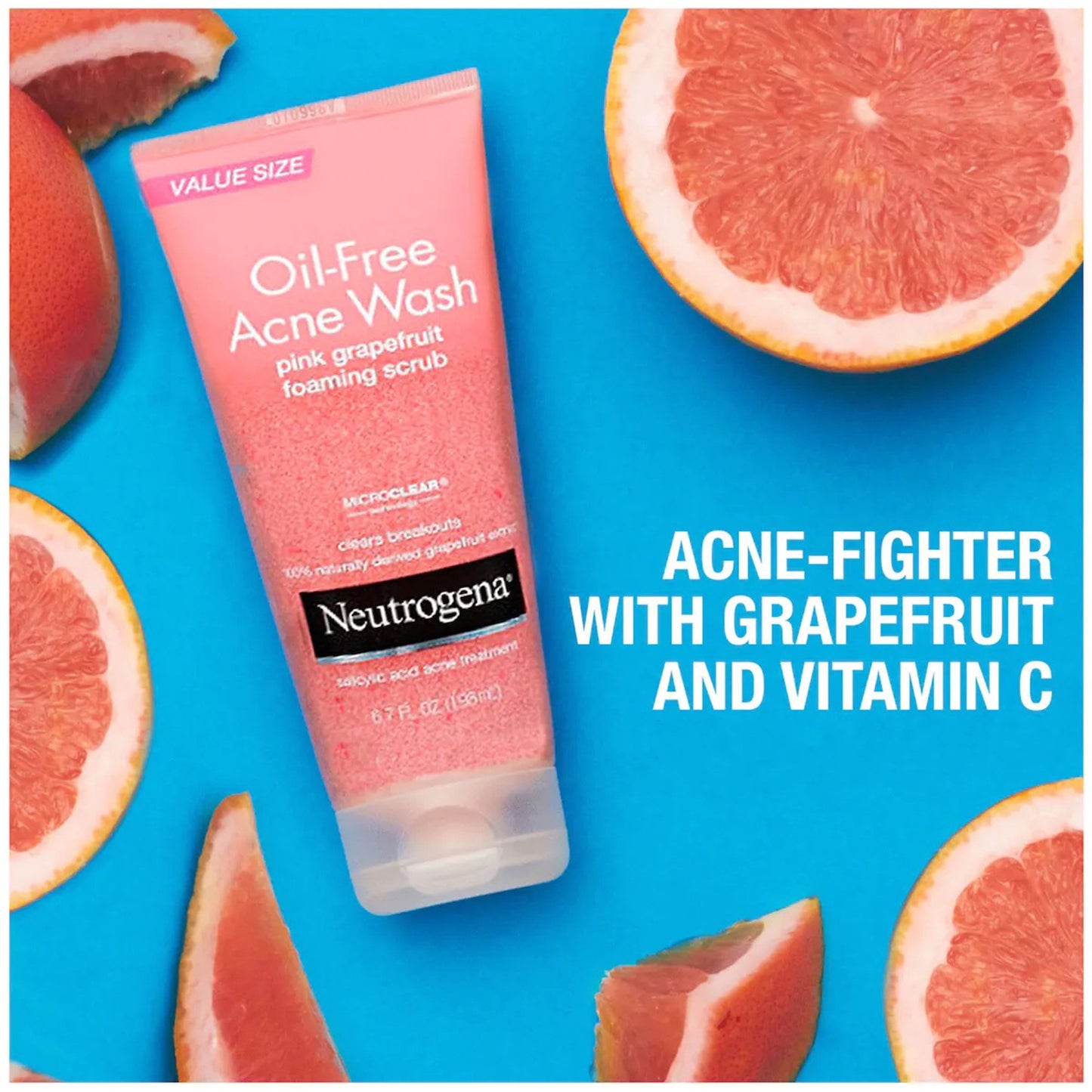 NEUTROGENA, FM SCRUB ACNE WASHPNK GRAPEFRUIT 4.2OZ