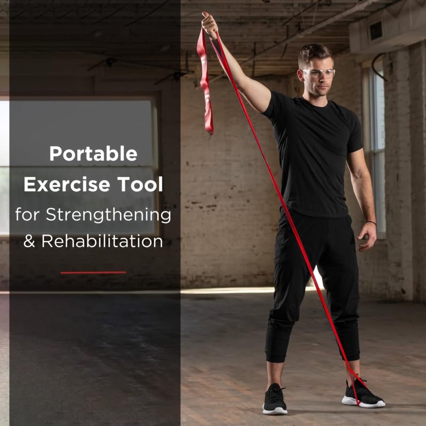 LOOP, THERABAND CLX 5' RED
