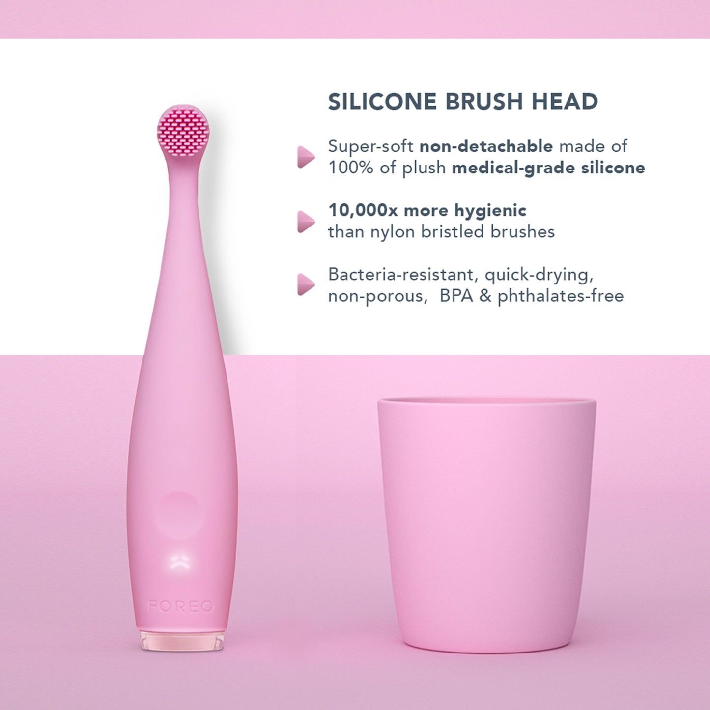 TOOTHBRUSH, BABY SONIC BUNNY PEARL PNK