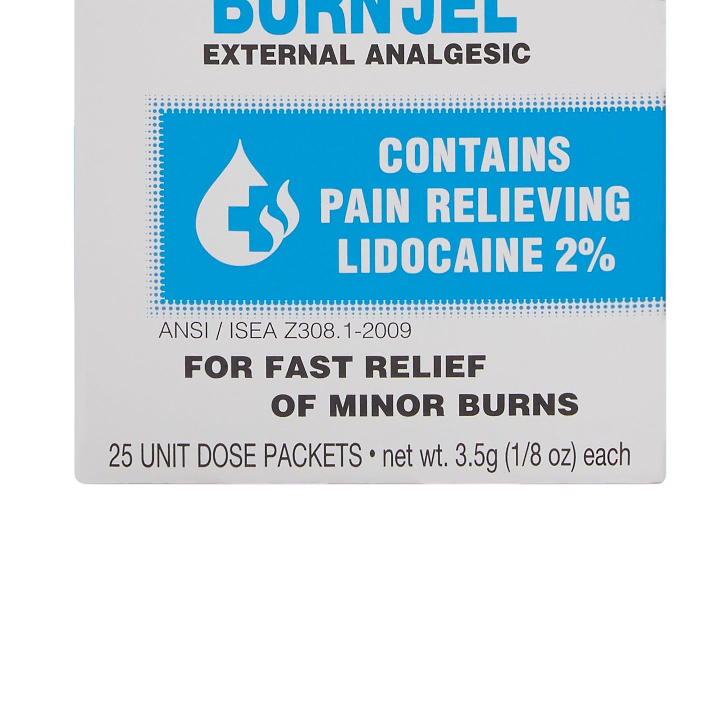 GEL, BURN WATERJEL 1/8 OZ PKT (25/BX 24BX/CS)