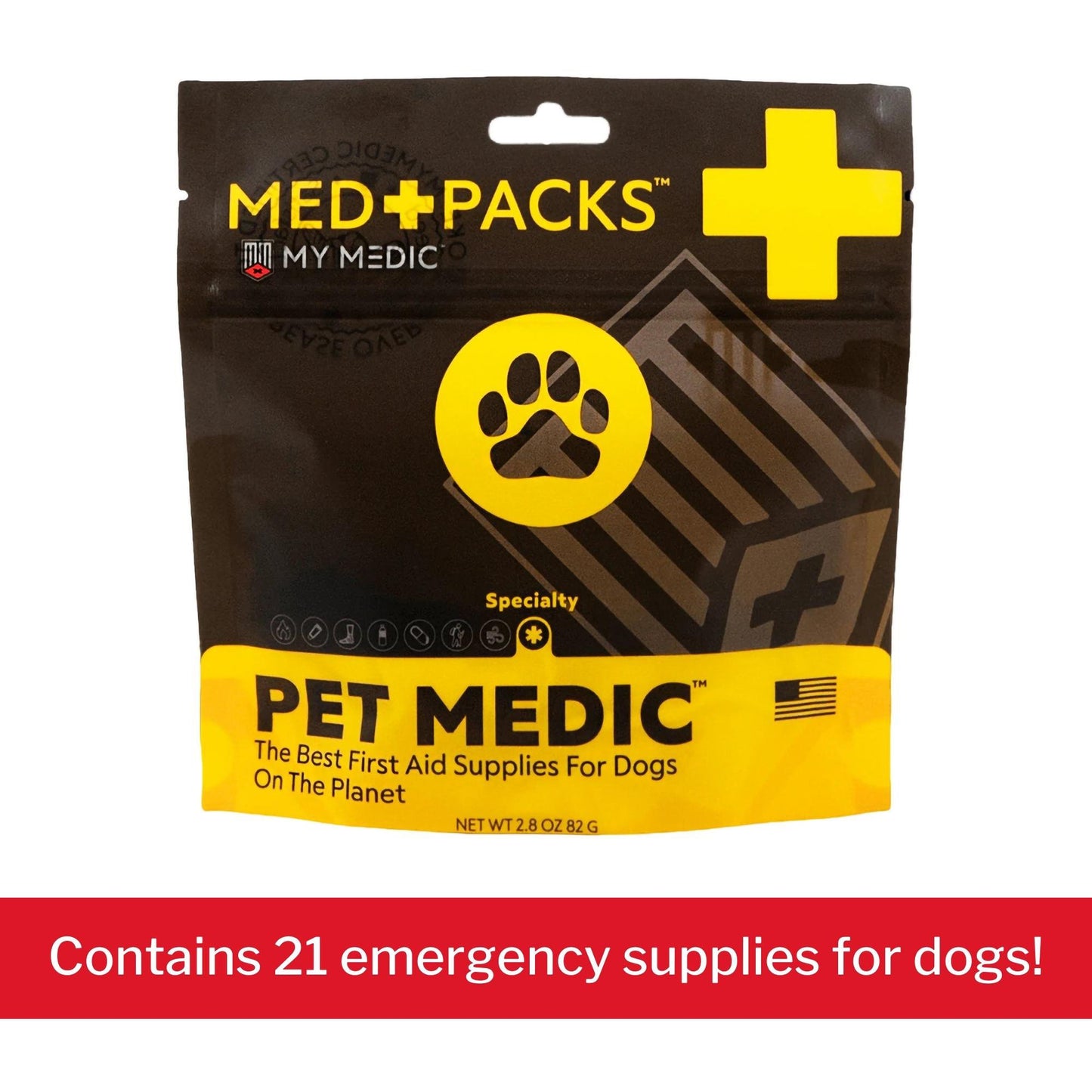 FIRST AID KIT, PET MEDIC GRAB&GO 21PC