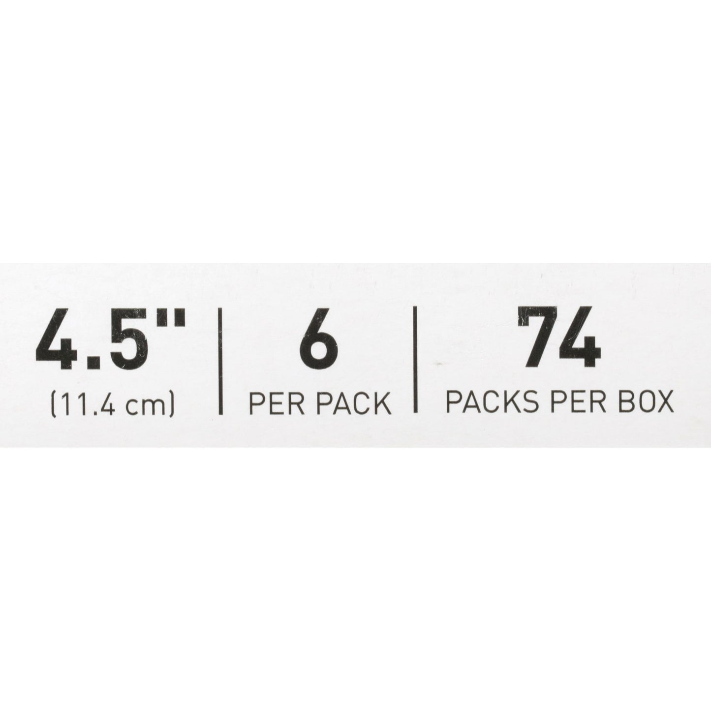 EMERY BOARD, LF 4 1/2" (6/PK 666PK/CS)