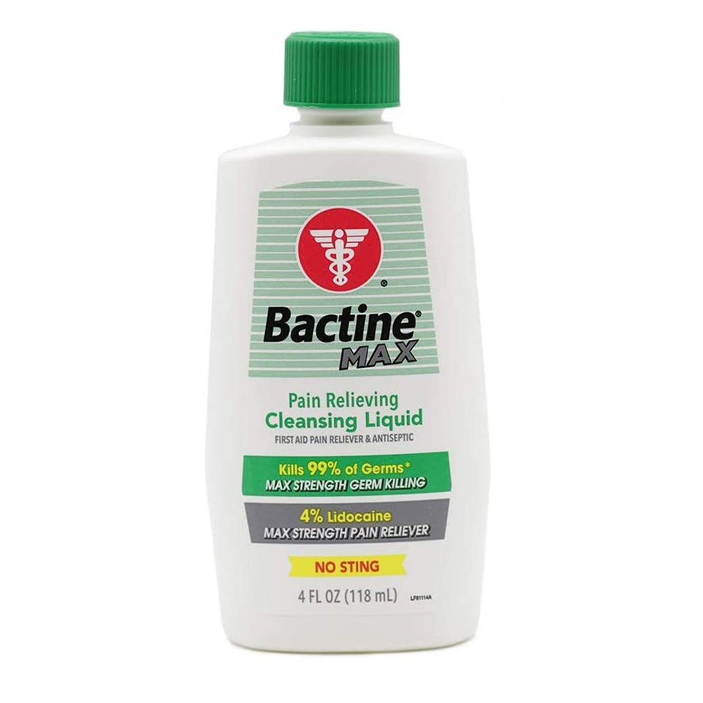 BACTINE, LIQ MAX PAIN RELIEVING 4OZ (24/CS)