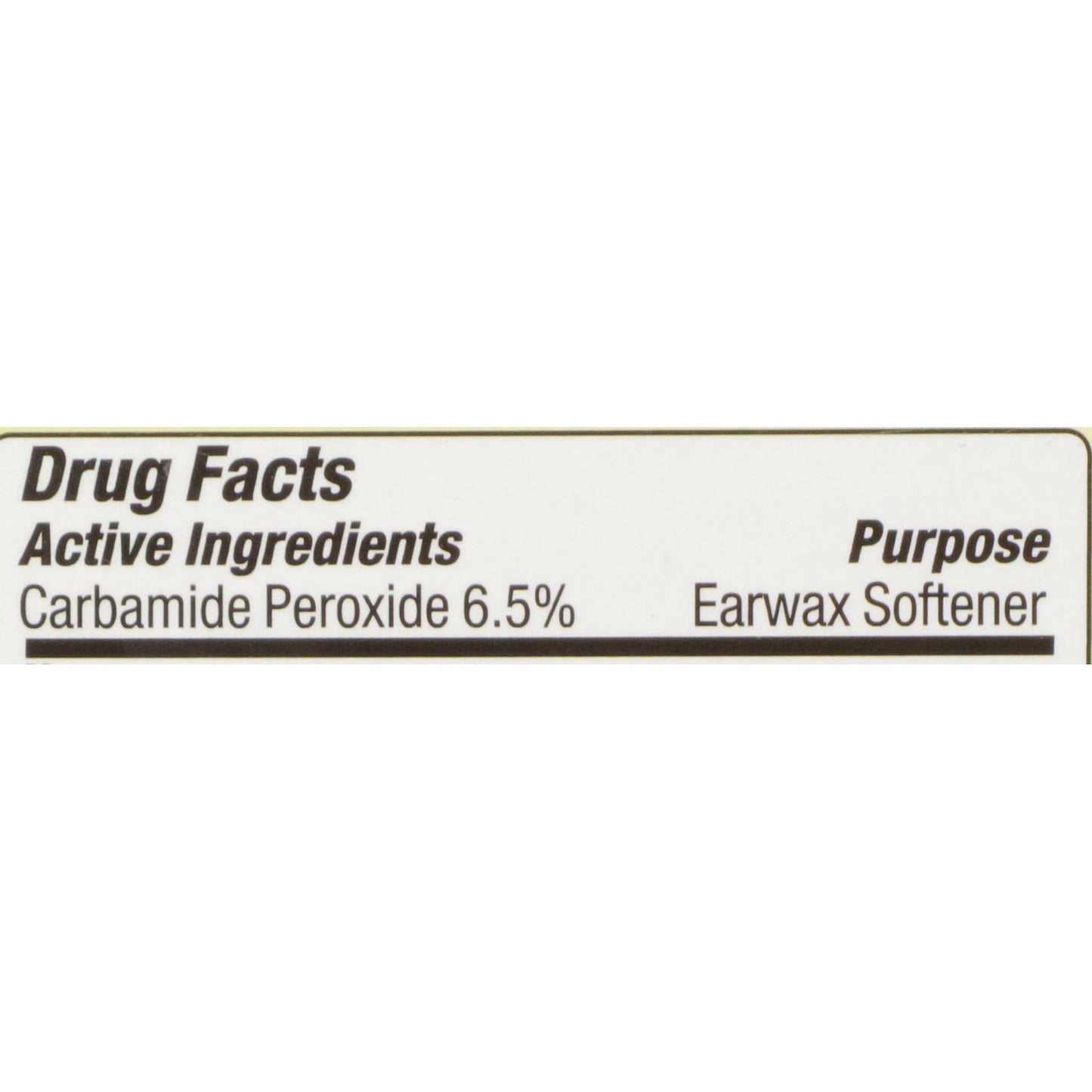 EARWAX SOFTENER, DROP CLEARCANAL 0.5OZ (96/CS)