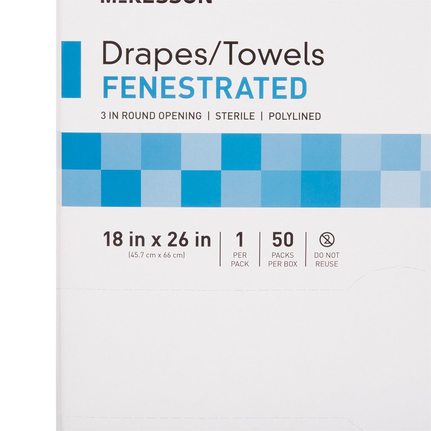 DRAPE, FENES STR 18"X26" (50/BX) MGM03